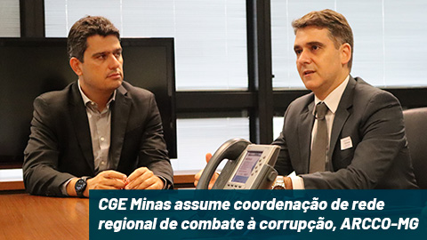 CGE Minas assume coordenação de rede regional de combate à corrupção, Arcco-MG