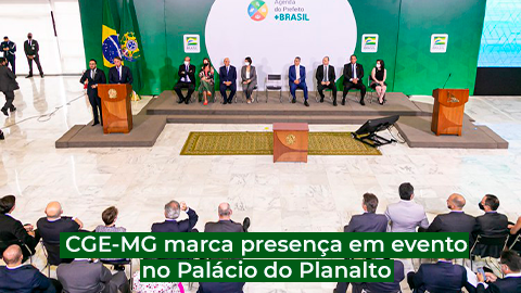 CGE-MG participou do lançamento da Agenda do Prefeito + Brasil