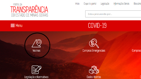 Portal da Transparência divulga informações sobre vacinação contra COVID19 em Minas Gerais