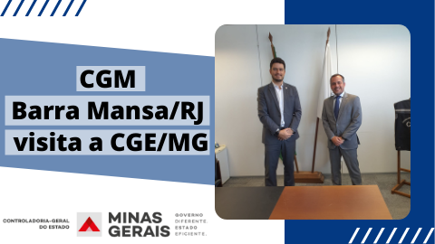 CGM Barra Mansa/RJ visita a CGE/MG