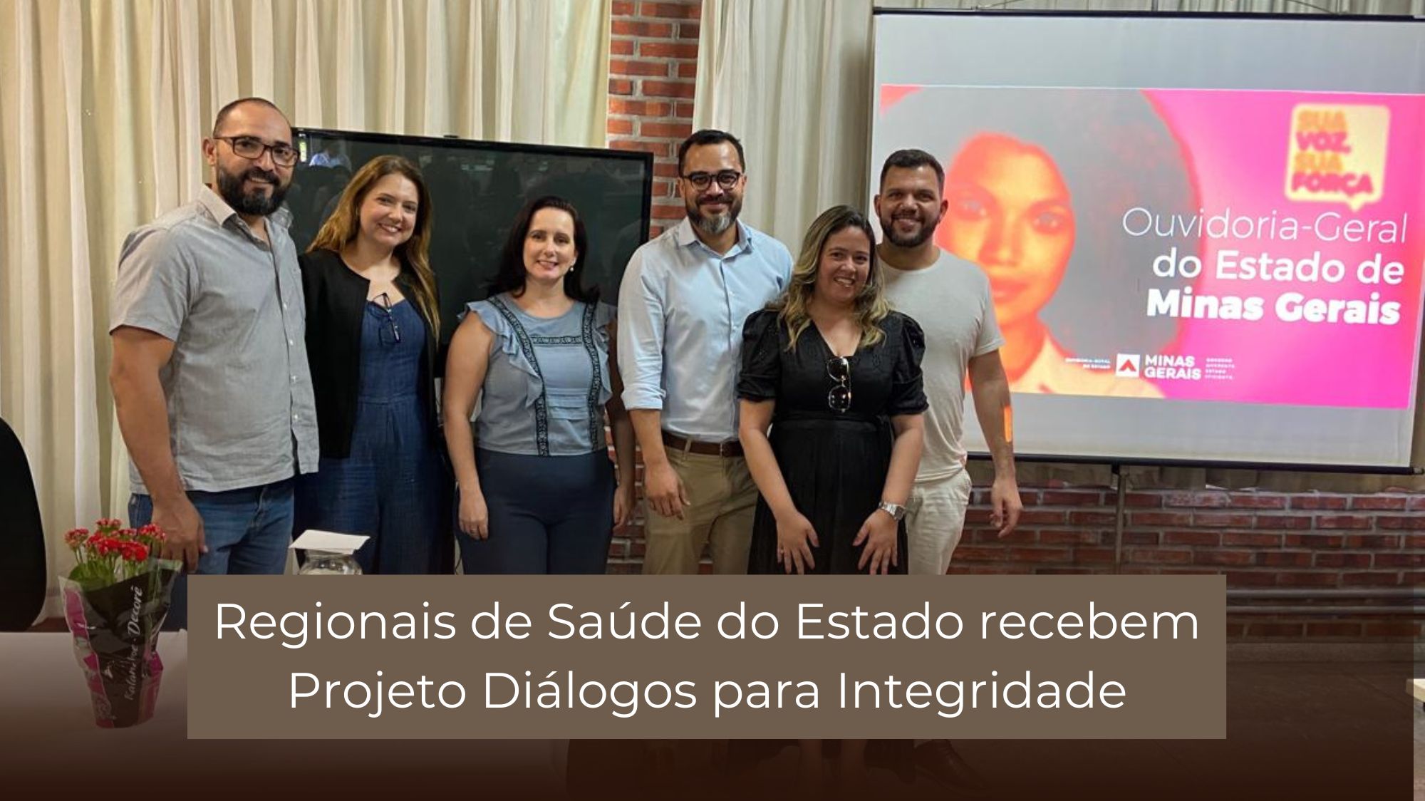 Regionais de Saúde do Estado recebem Projeto Diálogos para Integridade